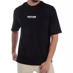 تی شرت آستین کوتاه مردانه جین وست مدل رگولار فیت کد 1551327 رنگ مشکی