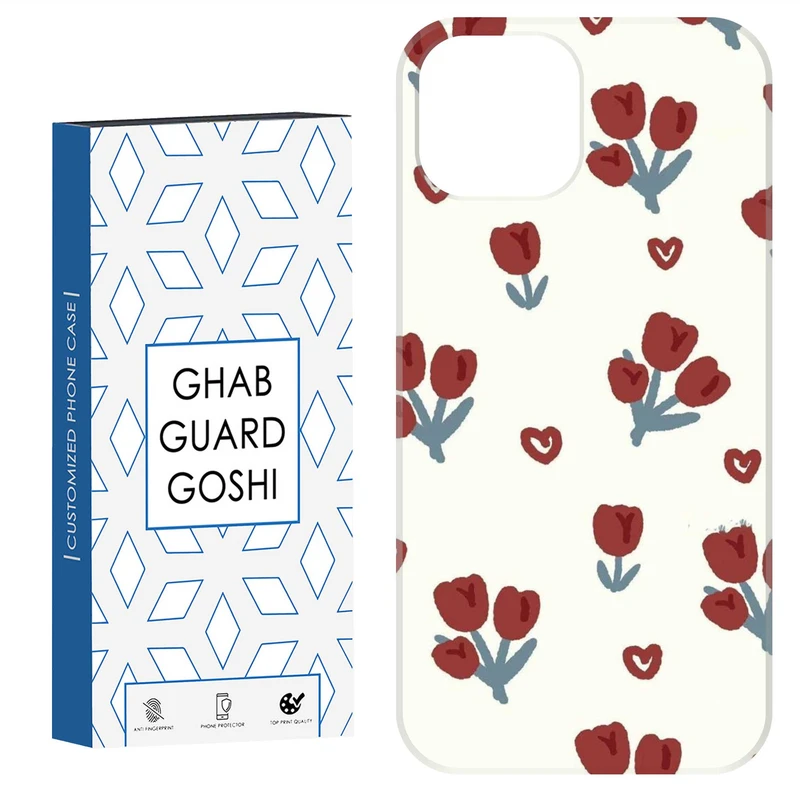 کاور قاب گارد گوشی طرح گل کد Dimo-140 مناسب برای گوشی موبایل اپل  IPHONE 15   