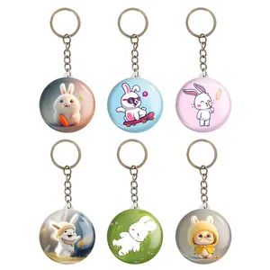 جاکلیدی خندالو مدل خرگوش Rabbit کد 1685B مجموعه 6 عددی