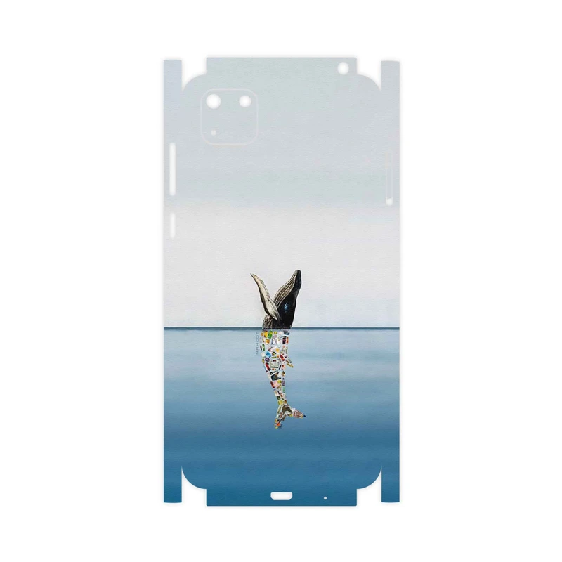 برچسب پوششی ماهوت مدل Collage of Sea Trash-FullSkin مناسب برای گوشی موبایل هوآوی Y5p