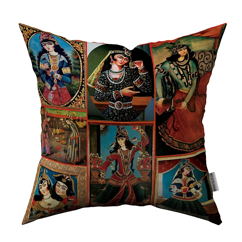 کاور کوسن مدل مخمل کد C0180 سایز 43x43 سانتی متر