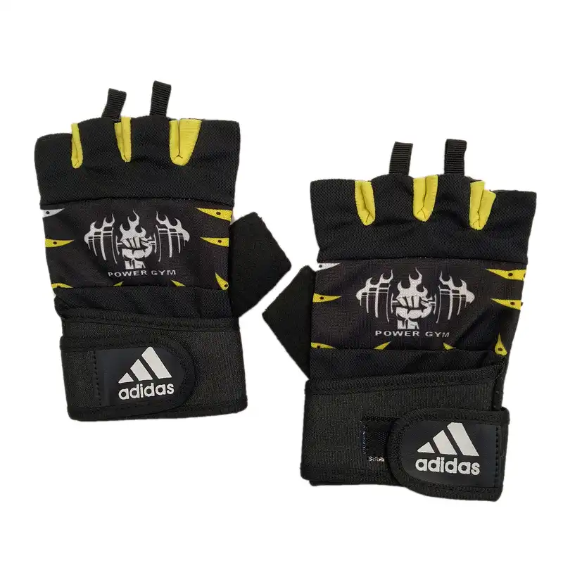 دستکش بدنسازی مدل POWER GYM 02 کف گریپ دار