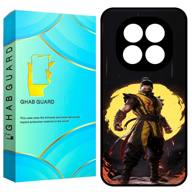 کاور قاب گارد طرح اسکورپیون مدل GN14P مناسب برای گوشی موبایل شیائومی Redmi Note 14 Pro 5G / Note 14 Pro Plus 5G