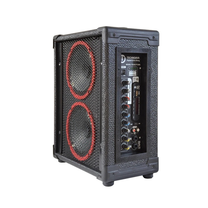 اکو همراه تکنو آوا مدل 6*2 اینچ بيسيم TS260PTUR6به همراه ميكروفن VHF