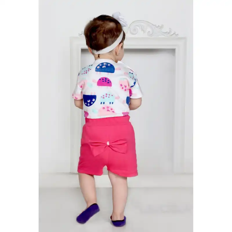 شلوارک نوزادی بی بی وان مدل لاک پشت