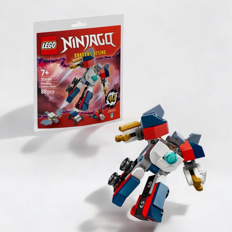 لگو 80 تکه سری Ninjago مدل Mini Ninja Combo Mech کد 30699