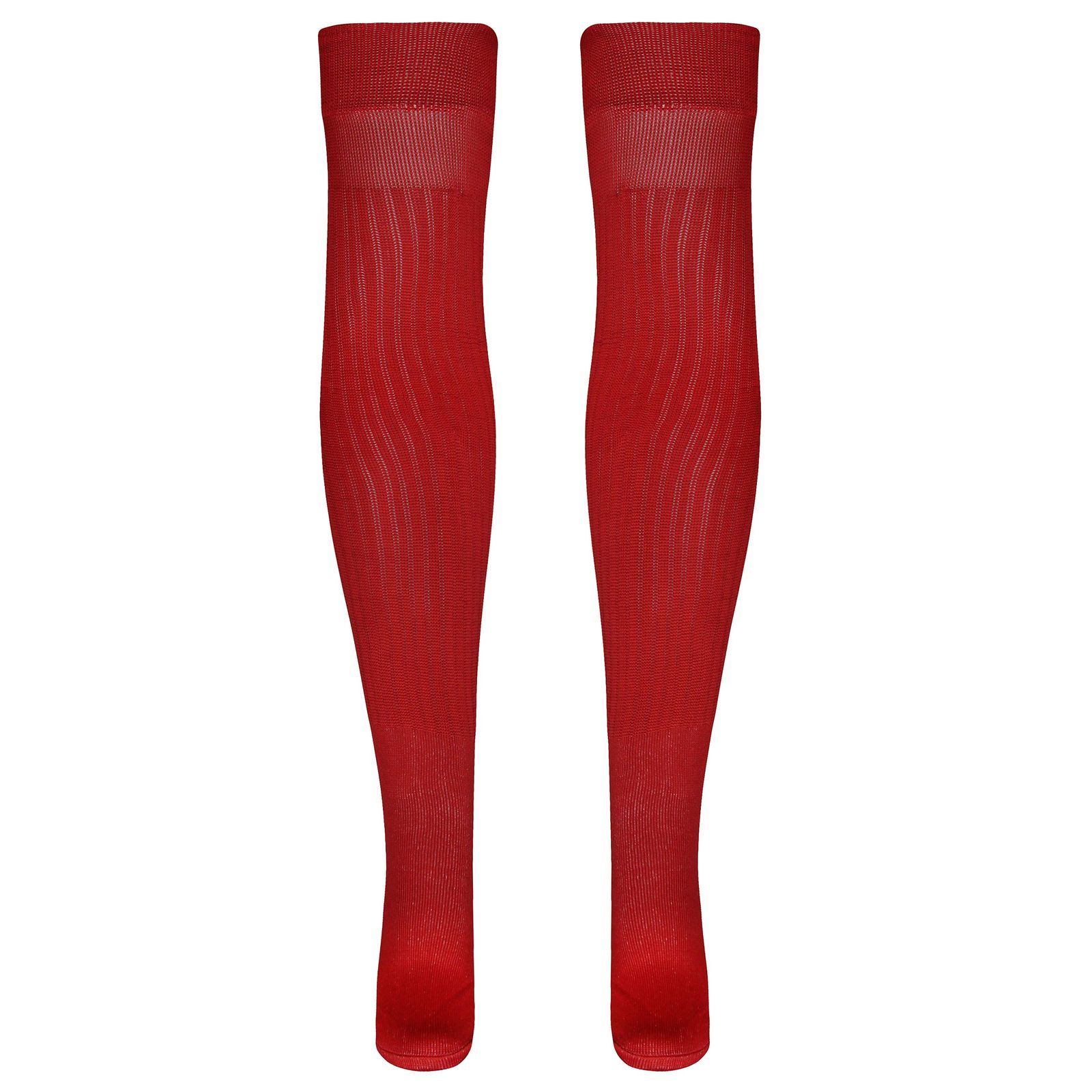 جوراب ورزشی ساق بلند مردانه ماییلدا مدل 4185 رنگ قرمز -  - 2