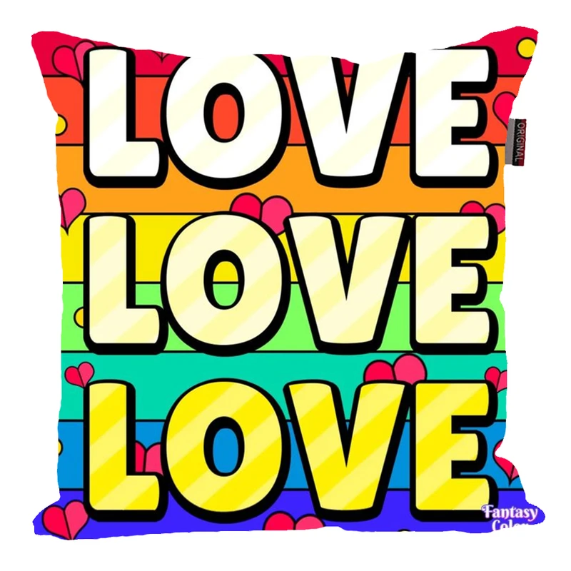 کوسن پاد آفرین مدل عشق طرح LOVE کد PK30824