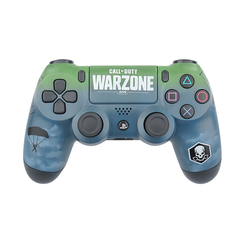 دسته بازی پلی استیشن 4 سونی مدل DualShock4 طرح call of duty warzone