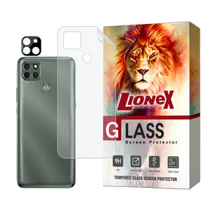 Lionex MTBFULL Nano Back Protector For Motorola Moto G9 Power With Camera Lens Protector
