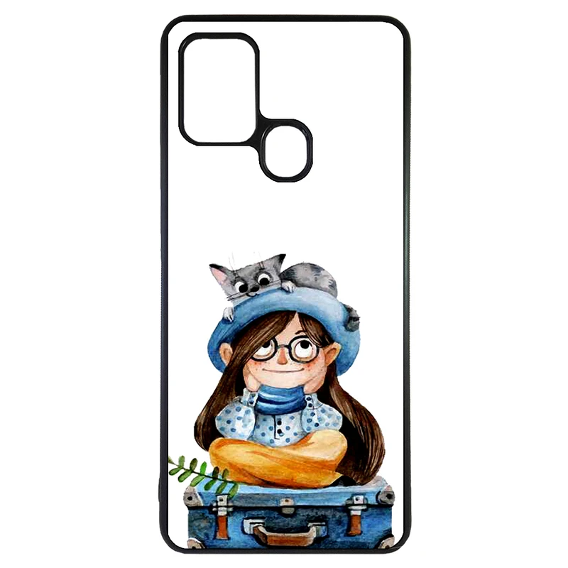 کاور طرح دختر کد 1146 مناسب برای گوشی موبایل سامسونگ galaxy a21s