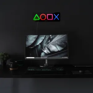 چراغ دیواری نئون دیزاین مدل Ps-Keys-BL_MLC