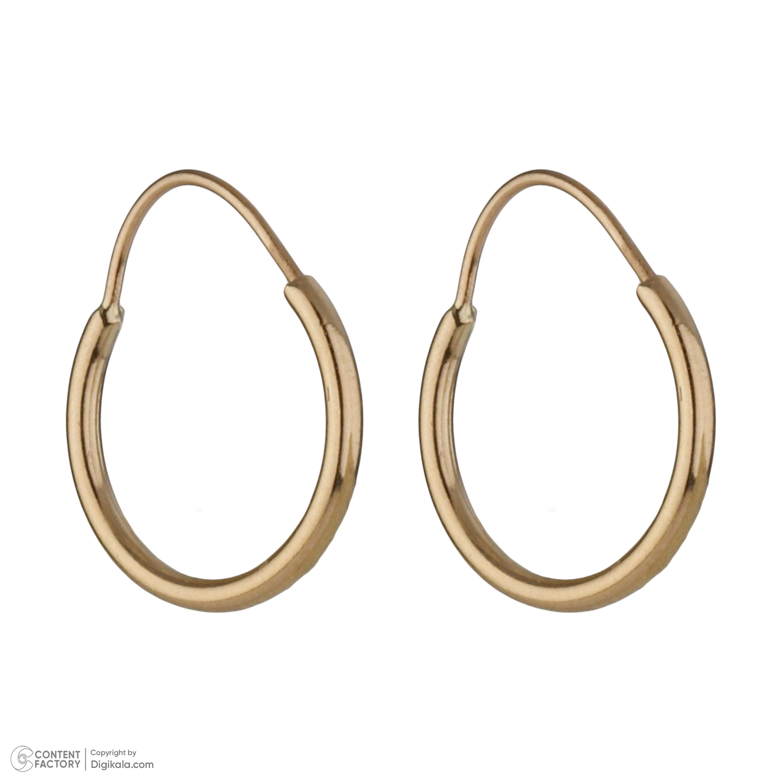 گوشواره طلا 18 عیار دخترانه طلای مستجابی مدل 15107 گوشواره طلا 18 عیار دخترانه طلای مستجابی مدل 15107