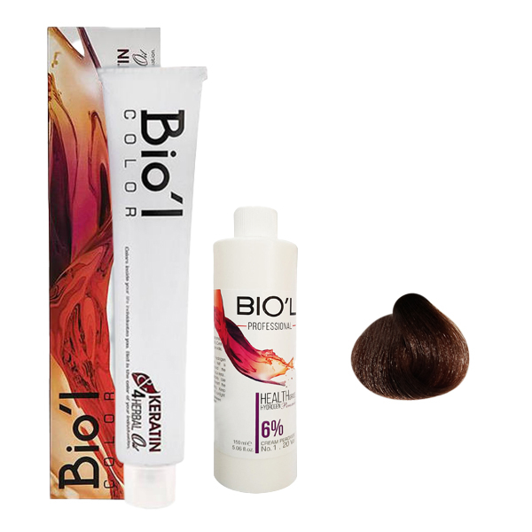 کیت رنگ مو بیول مدل SUPER BLONDE شماره 7.85 حجم 100 میلی لیتر رنگ بلوند