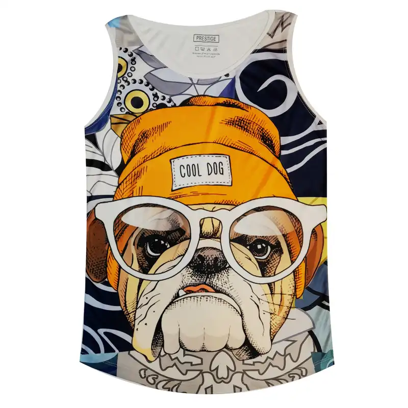 ست تاپ و شلوارک ورزشی مردانه مدل COOL DOG کد CD7