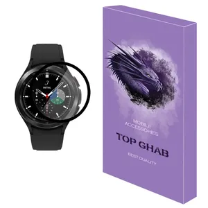  محافظ صفحه نمایش تاپ قاب مدل PMMA مناسب برای ساعت هوشمند سامسونگ Galaxy Watch4 Classic 42 MM