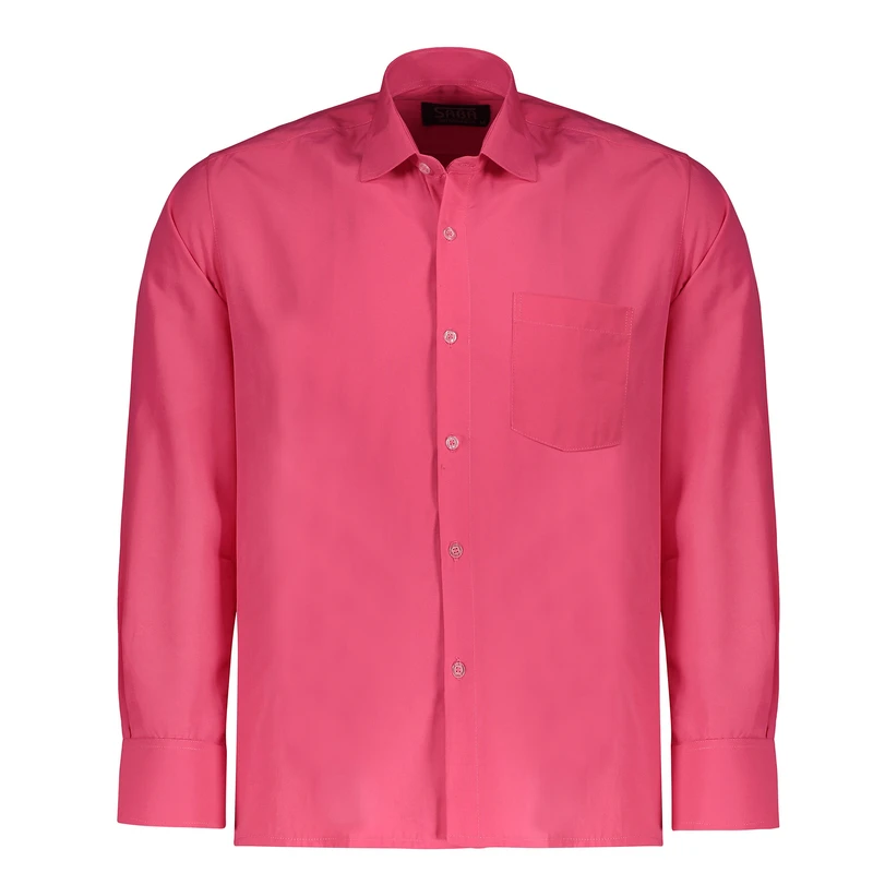 پیراهن آستین بلند یقه برگردان مردانه مدل jibdaar