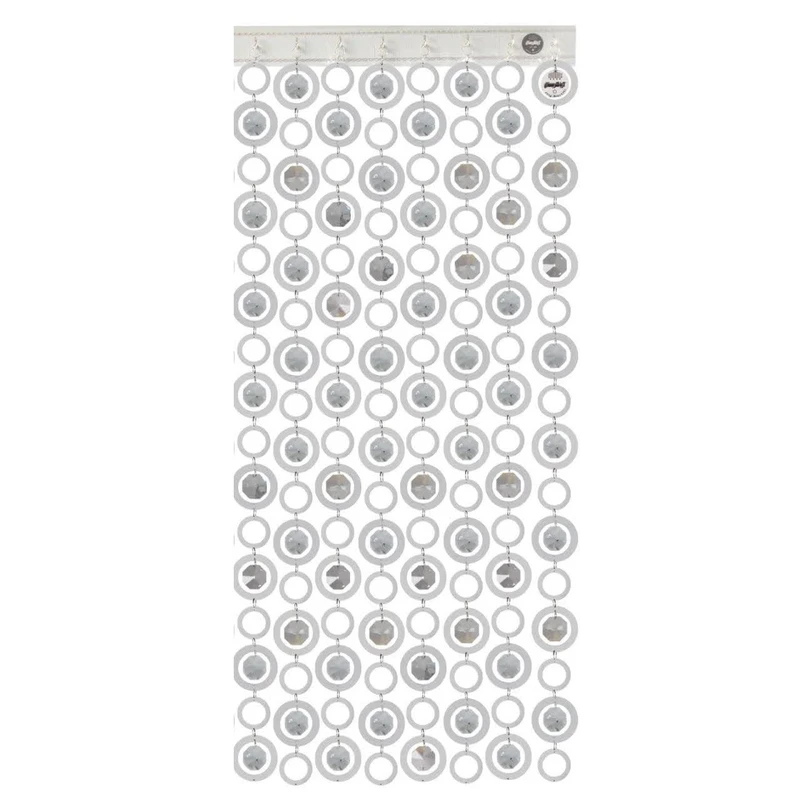 پرده آریا کریستال مدل رویا سایز 50x220 سانتی متر