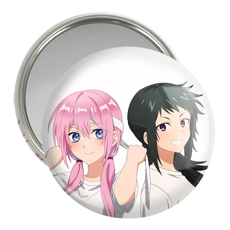 آینه جیبی خندالو مدل شیکیموری سان و نکوزاکی انیمه شیکیموری  کد 15856
