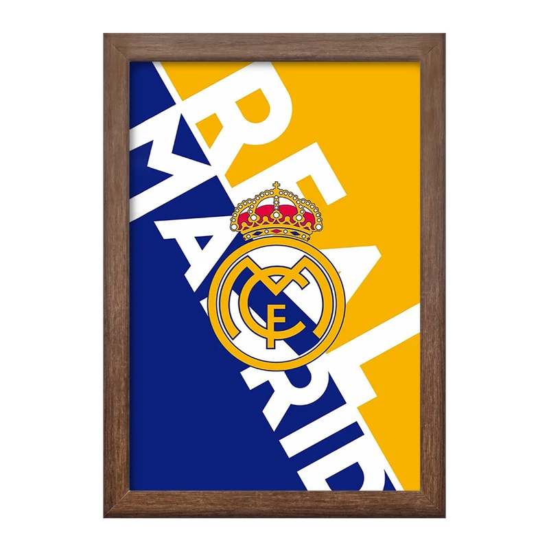 تابلو خندالو طرح رئال مادرید (Real Madrid) کد F6891