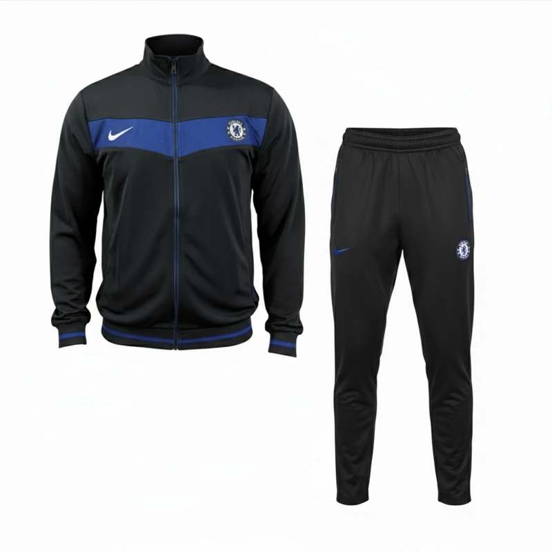 ست گرمکن و شلوار  ورزشی مردانه مدل chelsea 01