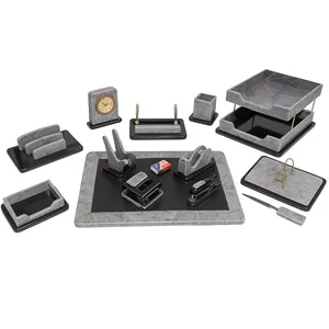 ست 14 تکه لوازم اداری رومیزی قائم مدل مدیریتی کد 115