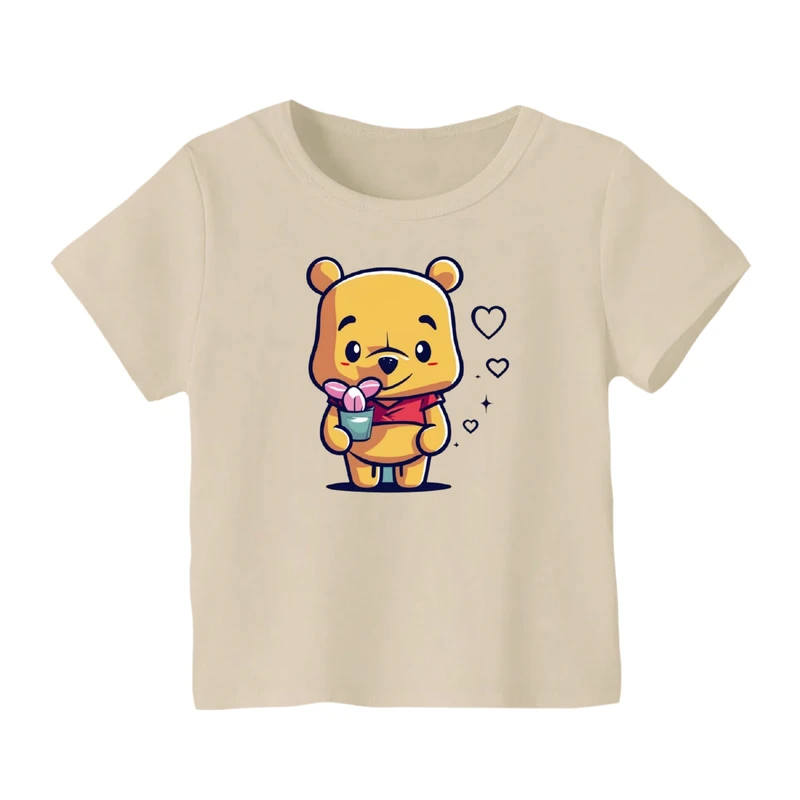 تی شرت آستین کوتاه بچگانه مدل پو کد ۵۷