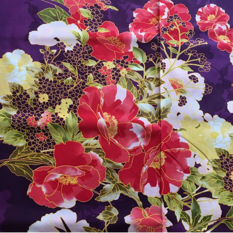 پارچه ملحفه طرح گل کد AS159