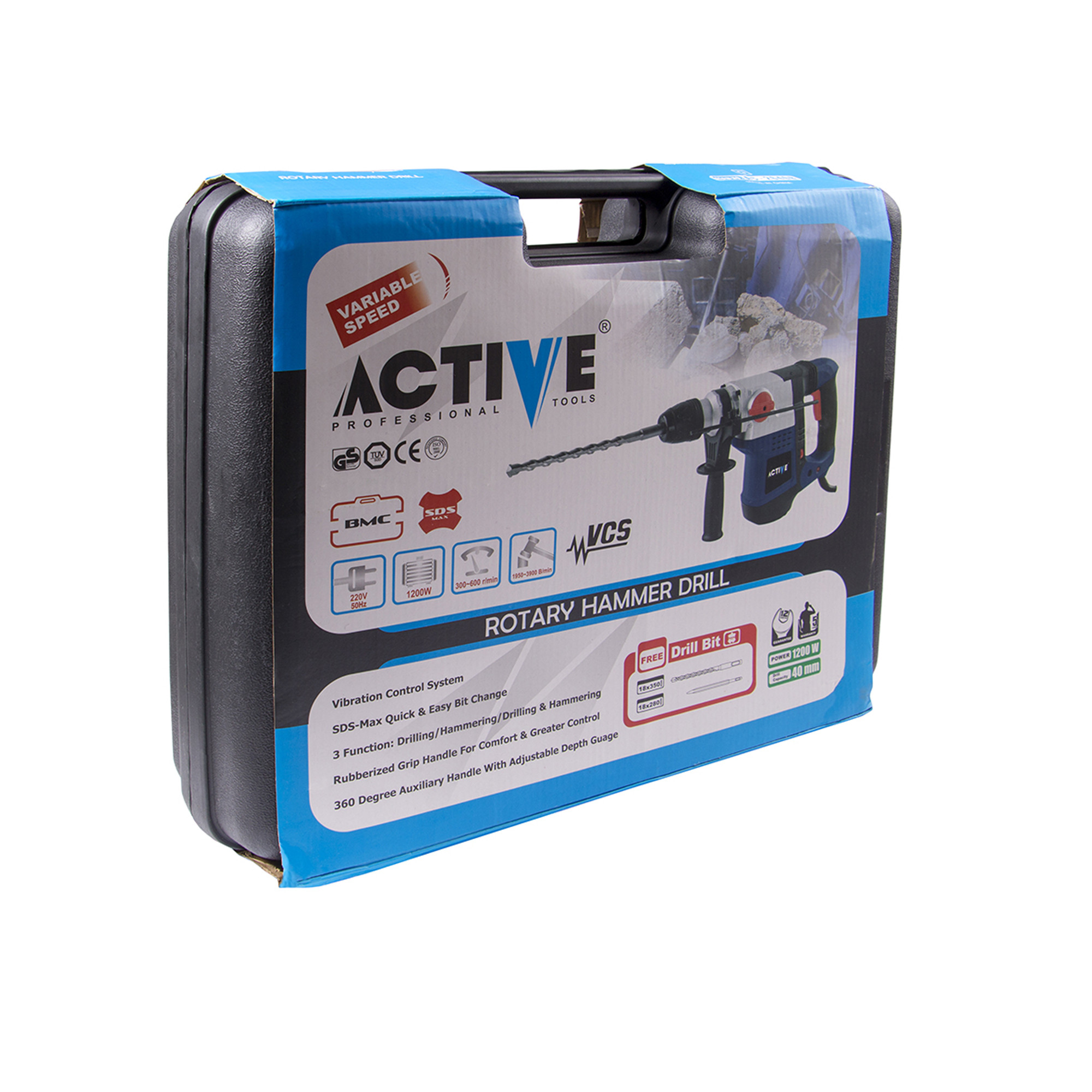 دریل بتن کن اکتیو تولز مدل AC-2640B دریل بتن کن اکتیو تولز مدل AC-2640B