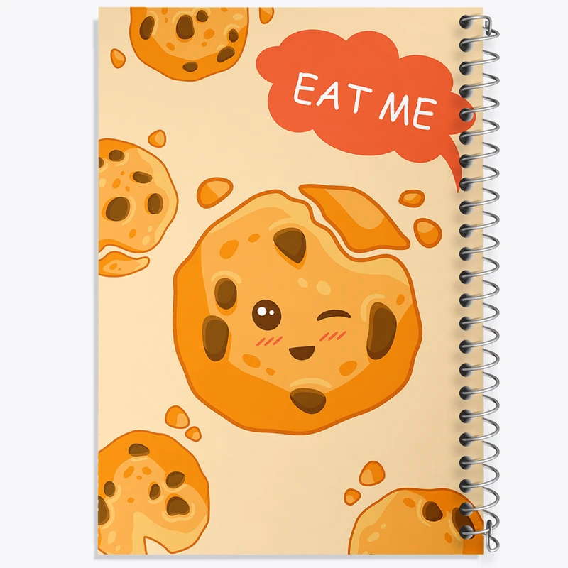 دفتر لیست خرید 50 برگ خندالو طرح کوکی بامزه کد N1385