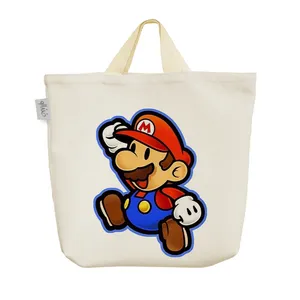 ساک خرید خندالو مدل سوپر ماریو Super Mario کد 3456