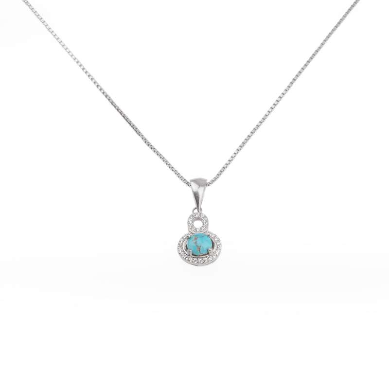 گردنبند نقره زنانه مدل 21696