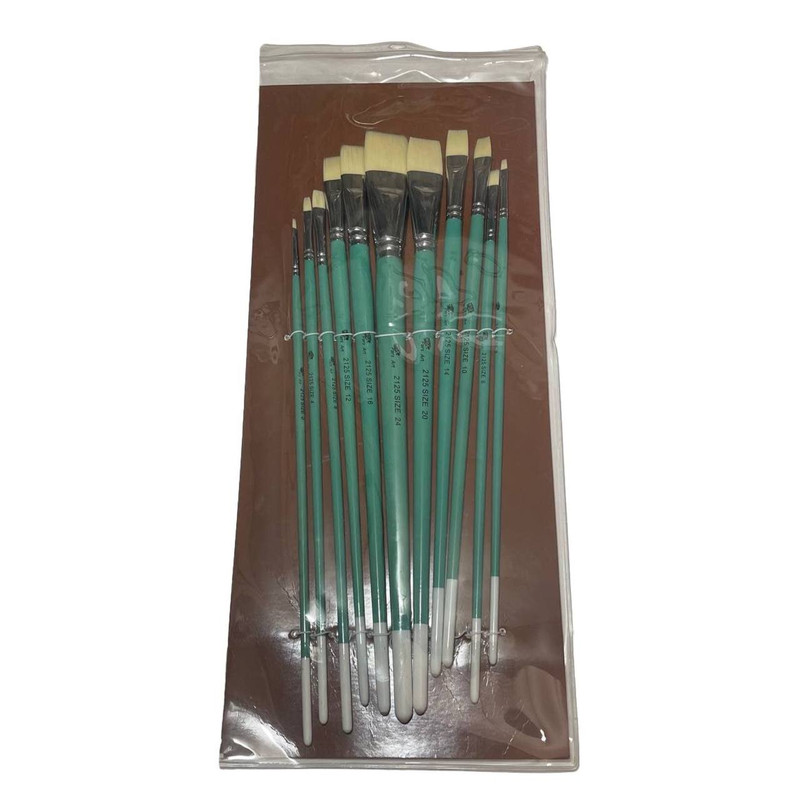 ست قلم مو تخت پارس آرت کد 10 سری 2125 مجموعه 11 عددی