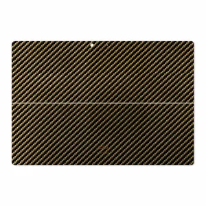 MAHOOT Glossy-Brown-Fiber Cover Sticker for Microsoft Surface Pro 3 2014