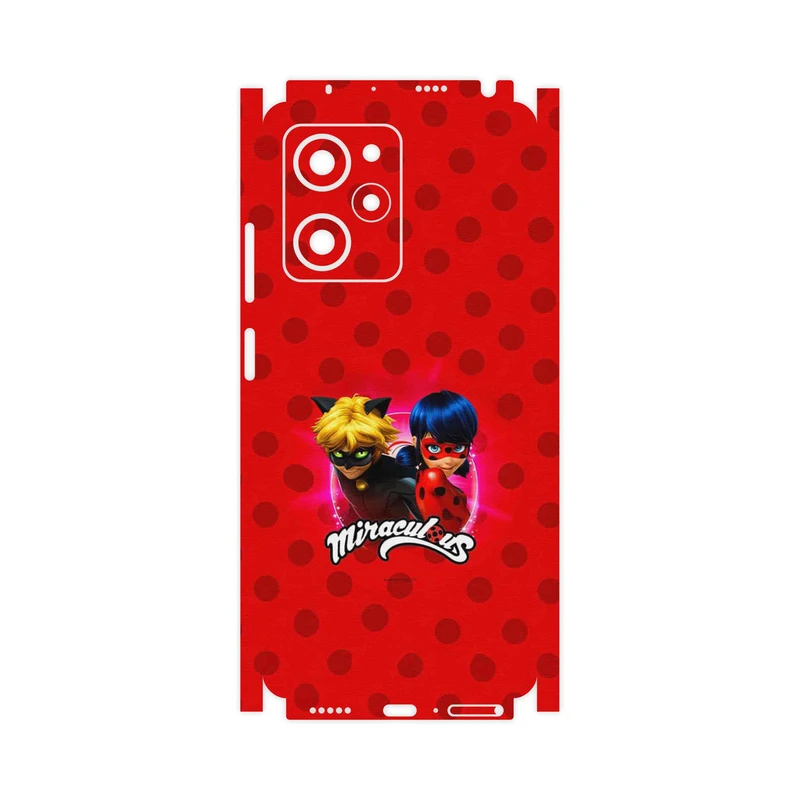 برچسب پوششی ماهوت مدل Ladybug and Cat Noir-FullSkin مناسب برای گوشی موبایل شیائومی Poco X5 Pro