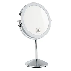 آینه رومیزی مدل LED-i710 لمسی قابل شارژ
