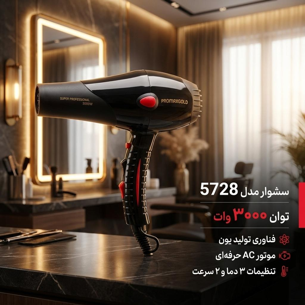 سشوار مدل 5728 سشوار مدل 5728