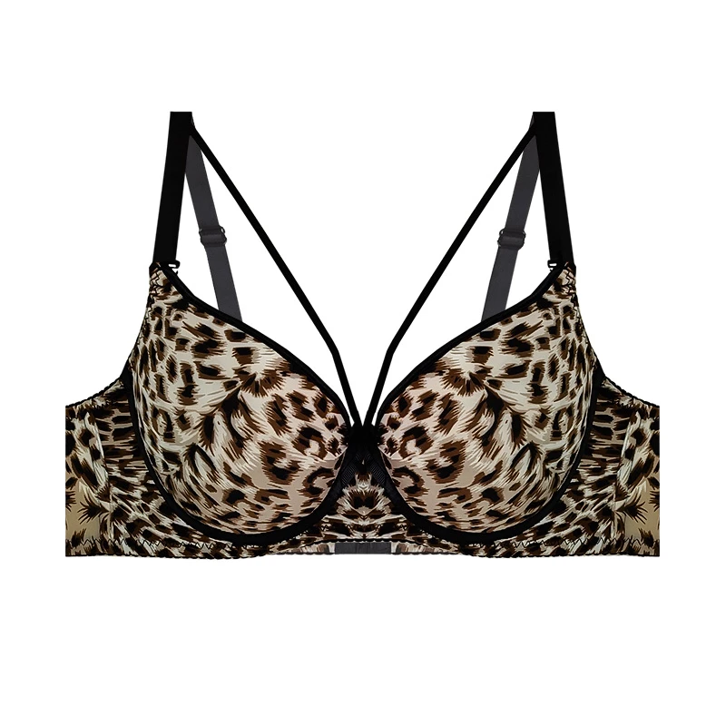 سوتین اسفنجی زنانه آنی لوکس مدل جک پلنگی کد 211034s