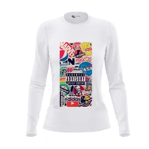 تی شرت آستین بلند زنانه مدل سیمپسون