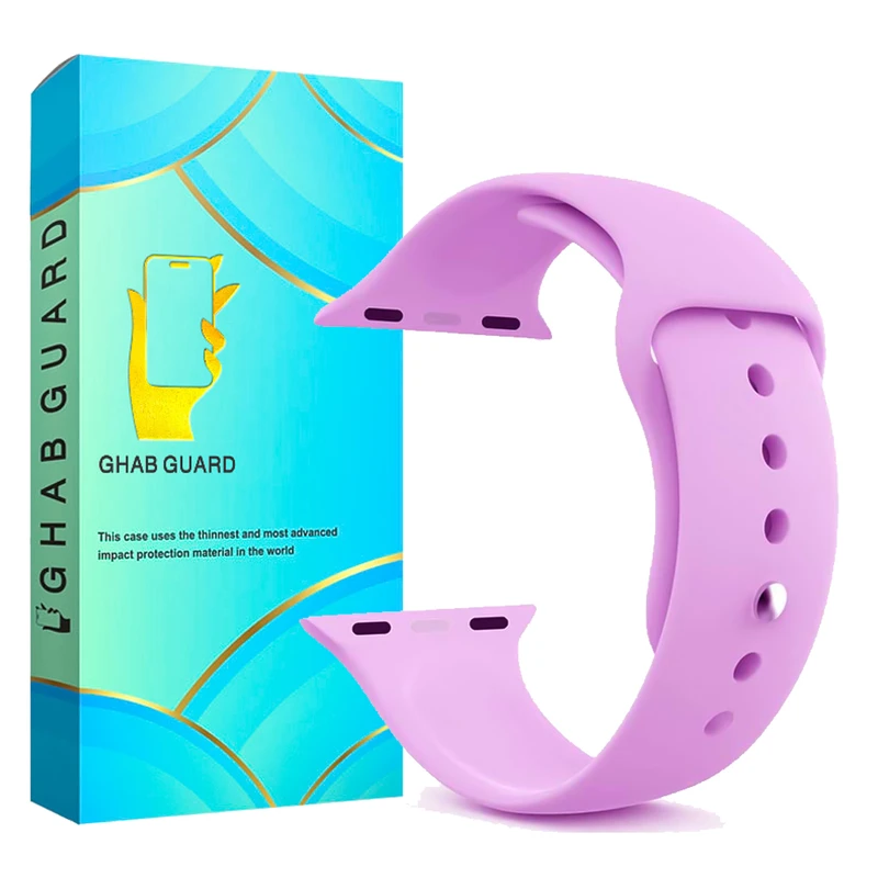  بند قاب گارد مدل BANDSILICONG مناسب برای اپل واچ Series 4 / 5 / 6 / SE 40 mm