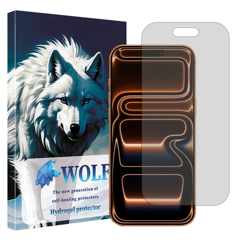 محافظ صفحه نمایش شفاف ولف مدل Tough مناسب برای گوشی موبایل اپل iPhone 17 Pro