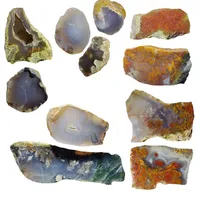 سنگ عقیق شجر مدل W 5 مجموعه 10 عددی