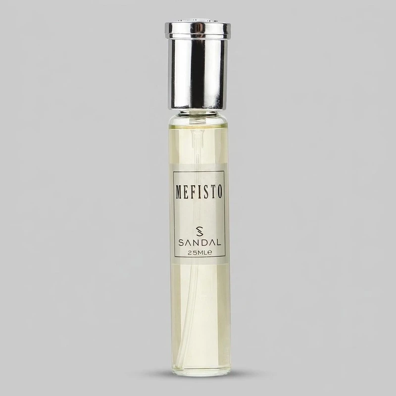 عطر جیبی مردانه صندل مدل Casamorati Mefisto با رایحه تلخ حجم 25 میلی‌لیتر