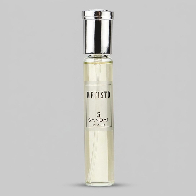 عطر جیبی مردانه صندل مدل Casamorati Mefisto با رایحه تلخ حجم 25 میلی‌لیتر