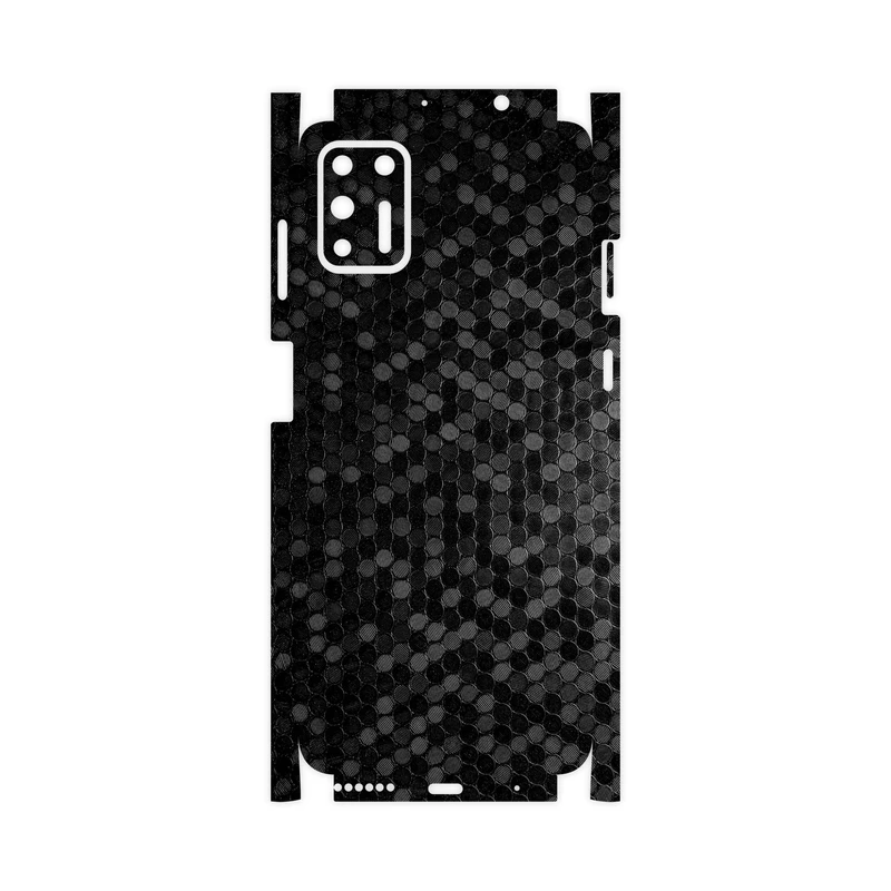 برچسب پوششی ماهوت مدل Honey-Comb-Circle-FullSkin مناسب برای گوشی موبایل موتورولا Moto G9 Plus