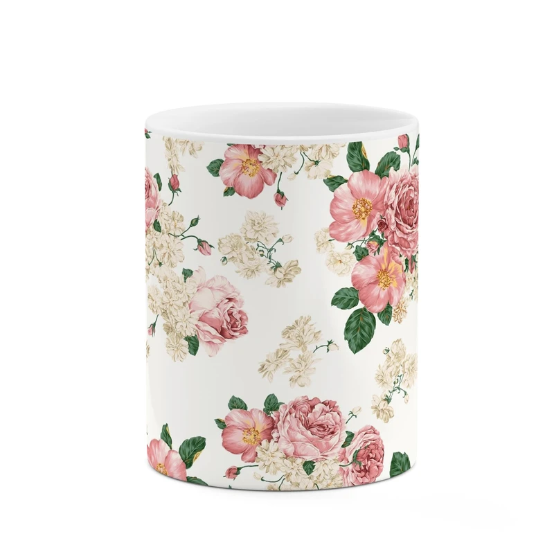 ماگ کاکتی طرح گل کد mgp10873