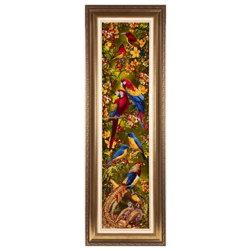 تابلو فرش دستباف سی پرشیا مدل پرندگان کد 903592