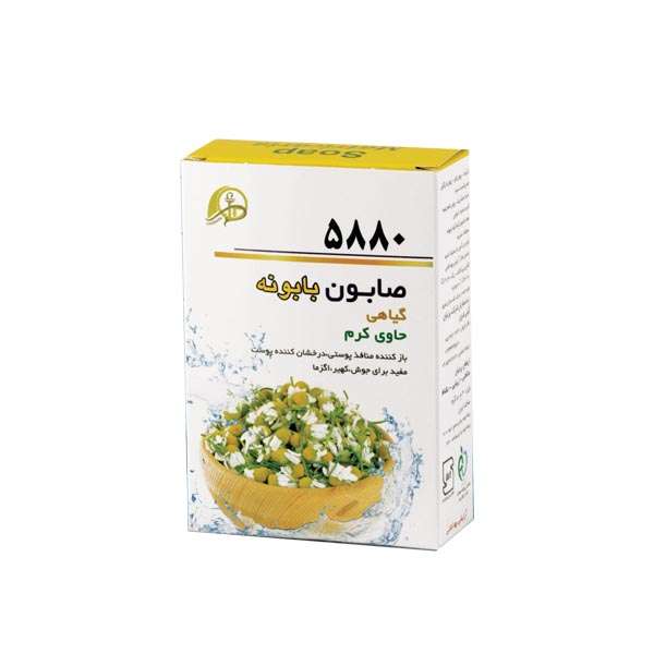 صابون شستشو 5880 مدل بابونه وزن 100 گرم