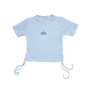 تی‌شرت آستین کوتاه راحتی زنانه مدل بغل کش کد 7766