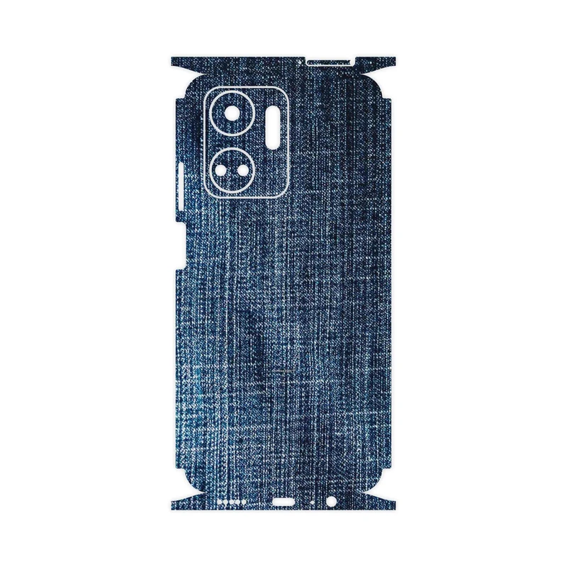برچسب پوششی ماهوت مدل Fabric Texture 3-FullSkin مناسب برای گوشی موبایل آنر X7a
